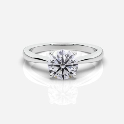 Juliette Solitaire Round Ring