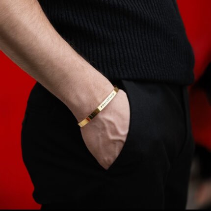 Personalised Handcuff Bracelet